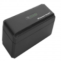 POWERTECH mini DC UPS PT-1436, 18W, 8800mAh, 3x DC, USB/USB-C/LAN/POE, μαύρο - UPS - Σταθεροποιητές